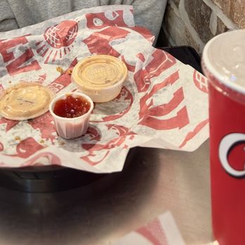 Raising Cane's - Empty tray of food & Raising Cane's signature lemonade! - Fast Food Near Me - New York, New York Raising Cane's - Empty tray of food & Raising Cane's signature lemonade! - Fast Food Near Me - New York, New York