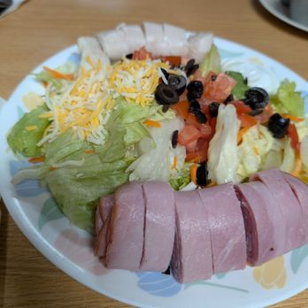 Mountain Quail Cafe - Chef's salad $13.99 (good size!) - American Near Me - Quartzsite, Arizona