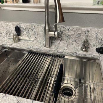 Counter Fit - Under mount workstation sink... - Kitchen & Bath Near Me - Sacramento, California Counter Fit - Under mount workstation sink... - Kitchen & Bath Near Me - Sacramento, California
