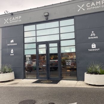 Camp Outpost - Entrance - New American Near Me - San Antonio, Texas
