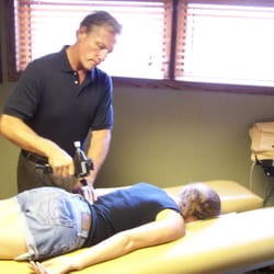 William Schafernak, DC - using an Arthrostim to relieve pressure in the low back