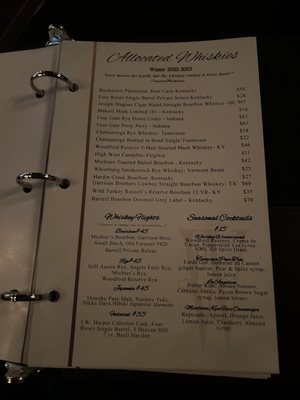 Menu photo 8 Nueces Whiskey Library Corpus Christi, TX Menu photo 8 Nueces Whiskey Library Corpus Christi, TX