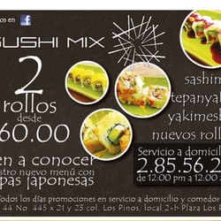 SushiMix Suc. Pinos. - Promos!!