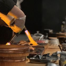 Sushi By Sea - Smoking sushi
