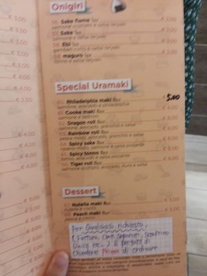 Menu photo 3 Edo Sushi House Pisa, PI