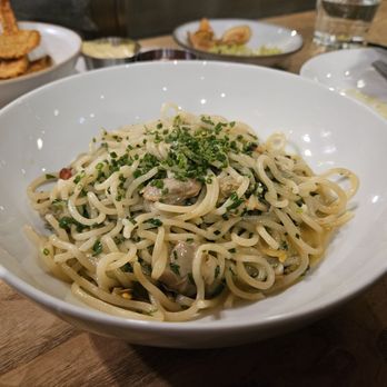 Oddfish - Spaghetti vongole $35 - Seafood Near Me - Vancouver, British Columbia