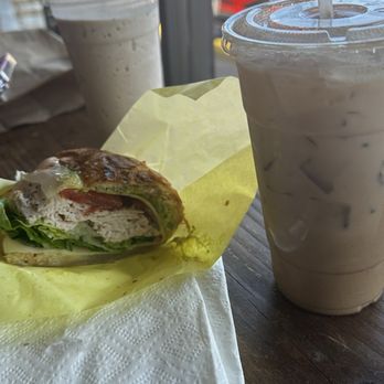 Annie's Sweet Oven - Turkey croissant, iced chai, and pb smoothie - Coffee & Tea Near Me - Sylmar, California