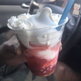 Wake Cafe - Strawberry shortcake wake treat - Ice Cream & Frozen Yogurt Near Me - Moneta, Virginia