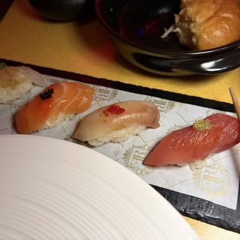 The Flatiron Room - NoMad - Four nigiri's chefs choice - Jazz & Blues Near Me - New York, New York