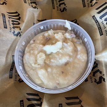 Mac's Speed Shop - Garlic Parmesan mashed potatoes - Barbeque Near Me - Charlotte, North Carolina Mac's Speed Shop - Garlic Parmesan mashed potatoes - Barbeque Near Me - Charlotte, North Carolina