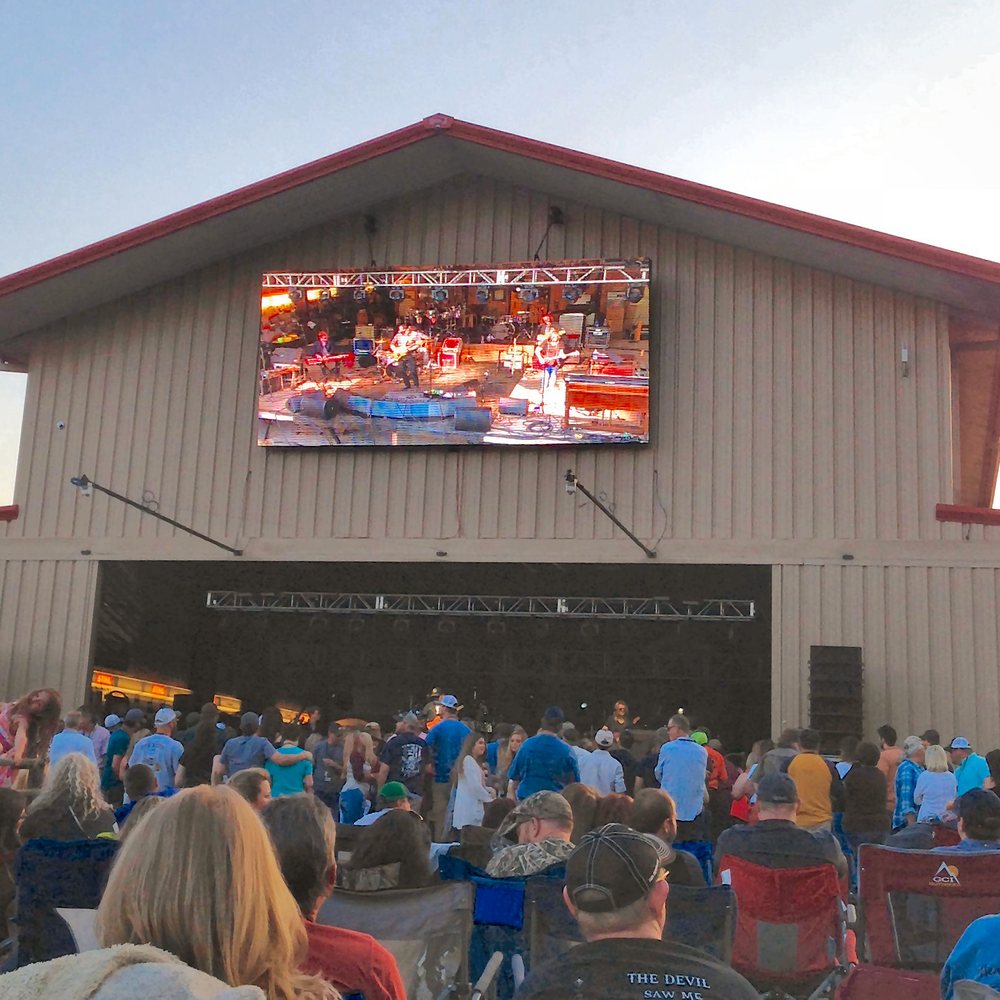 Fredricks Outdoor - Jamey Johnson Concert, Saturday, April 28, 2018- Stage with overhead Projection Screen - Boating Near Me - Decatur, Alabama Fredricks Outdoor - Jamey Johnson Concert, Saturday, April 28, 2018- Stage with overhead Projection Screen - Boating Near Me - Decatur, Alabama