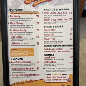 Shoobys - Menu - Burgers Near Me - Camarillo, California Shoobys - Menu - Burgers Near Me - Camarillo, California