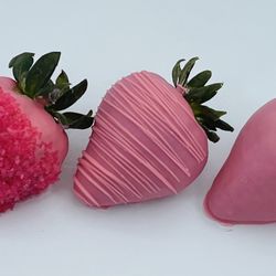 Pink Strawberries