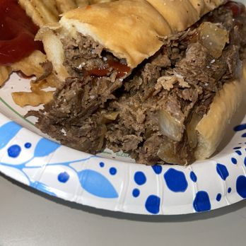 City Steaks - Cheesesteak combo!  Steak and fried onions no cheese for me ! - Sandwiches Near Me - Burlington, New Jersey