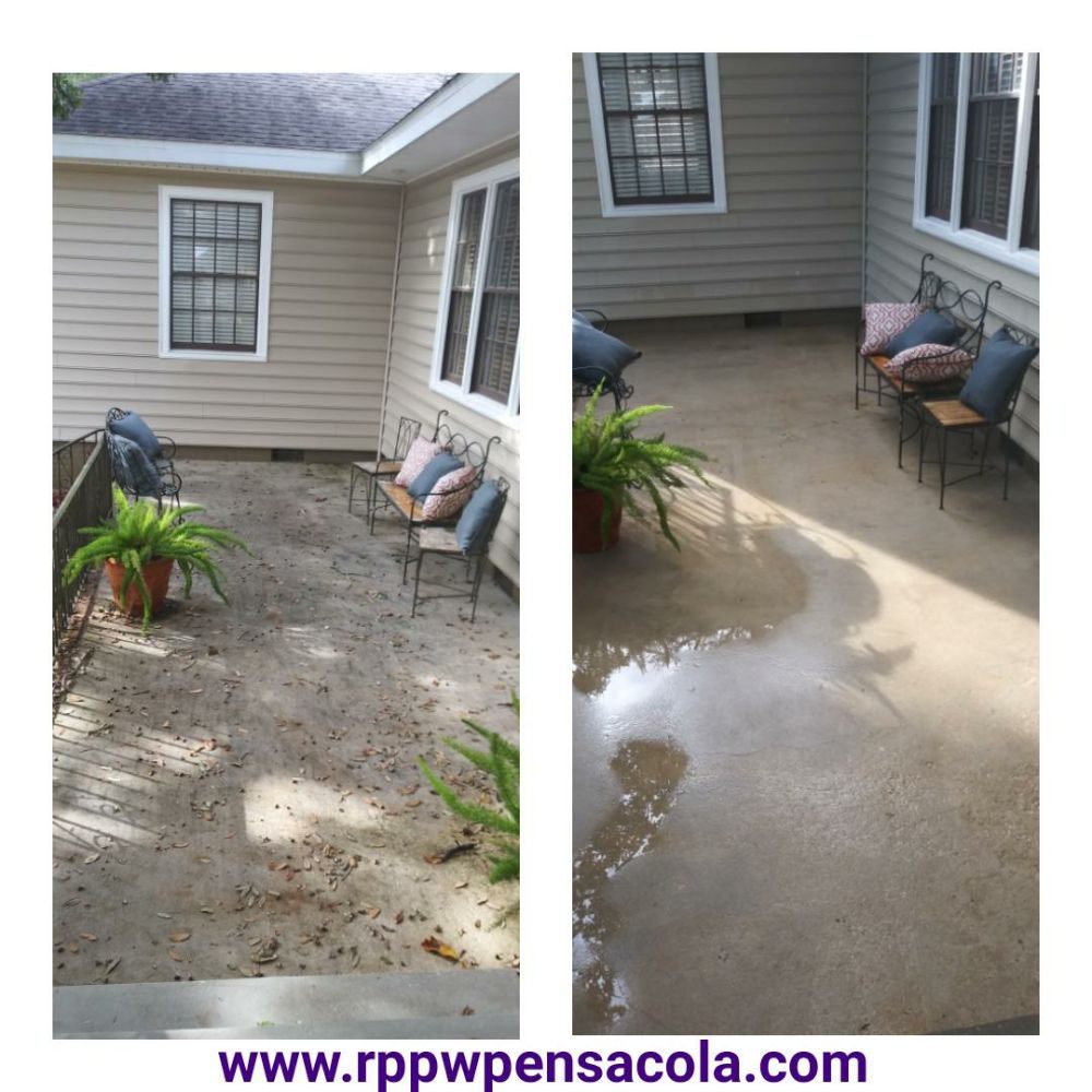 Slide of Robert Parramore's Pressure Washing