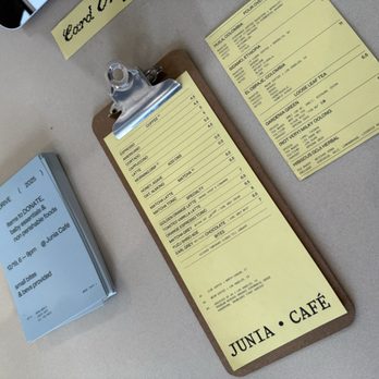 Junia Café - Drink menu - Coffee & Tea Near Me - Gardena, California Junia Café - Drink menu - Coffee & Tea Near Me - Gardena, California