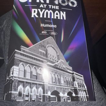 Ryman Auditorium - Music Venues Near Me - Nashville, Tennessee