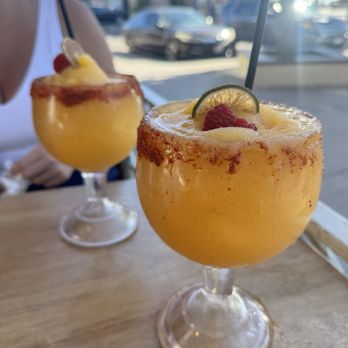 Baja Sharkeez - frozen mango margarita - Bars Near Me - Newport Beach, California