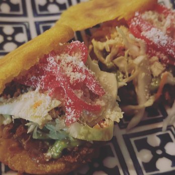Bésame - Pork arepas - Tapas/Small Plates Near Me - New Orleans, Louisiana Bésame - Pork arepas - Tapas/Small Plates Near Me - New Orleans, Louisiana