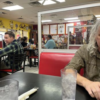 Mom's Diner - View from our booth - Diners Near Me - Pahrump, Nevada Mom's Diner - View from our booth - Diners Near Me - Pahrump, Nevada