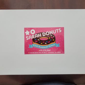 Sarah Donuts - Donuts Near Me - Suwanee, Georgia
