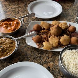 Himani Indian Cuisine - Our lunch and appetizer