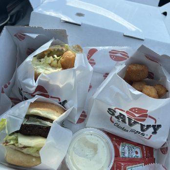 Savvy Sliders - BOX 7 // Savvy Switch Up Spicy falafel & cod w/curds - Fast Food Near Me - Pontiac, Michigan Savvy Sliders - BOX 7 // Savvy Switch Up Spicy falafel & cod w/curds - Fast Food Near Me - Pontiac, Michigan