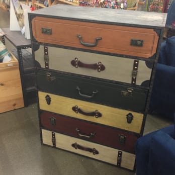 World Market - Love this rustic metal faux luggage cabinet (faux luggage as drawers) - Home Decor Near Me - Vancouver, Washington World Market - Love this rustic metal faux luggage cabinet (faux luggage as drawers) - Home Decor Near Me - Vancouver, Washington