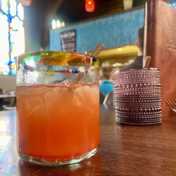 Noche Mexican BBQ - Strawberry margarita - Mexican Near Me - Louisville, Kentucky