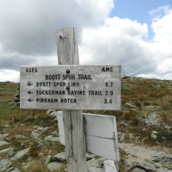 Mount Washington - I loved the signs on the climb - Hiking Near Me