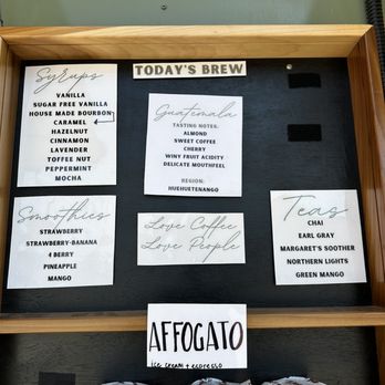 Jubilee Coffee - Menu - Coffee & Tea Near Me - Olmos Park, Texas