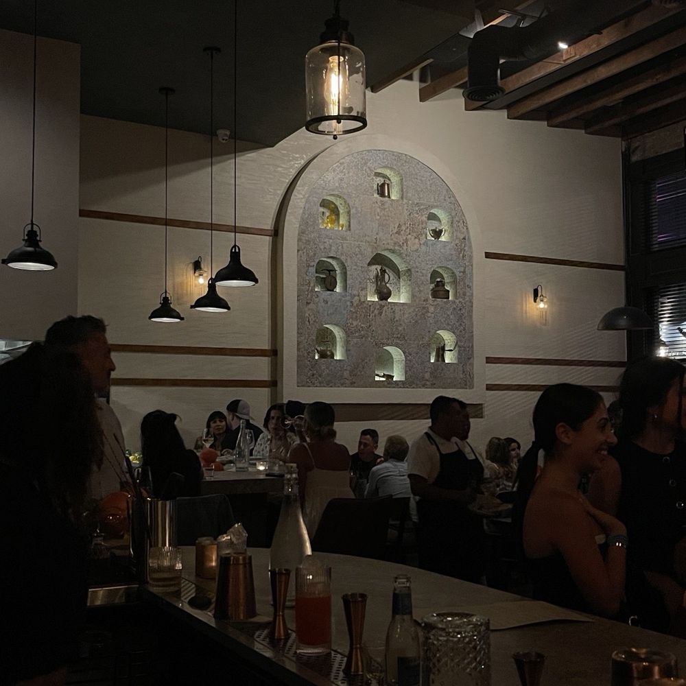 Carmel - View from the bar - Mediterranean Near Me - Los Angeles, California