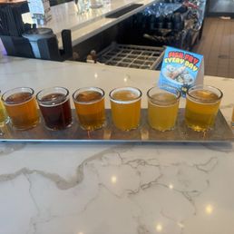 8 beer flight