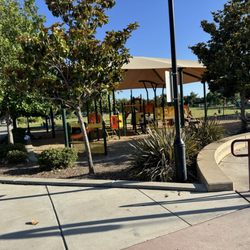 North Natomas Regional Park - Covered playground