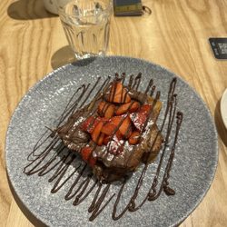 Popina - French toast with nutella and berries