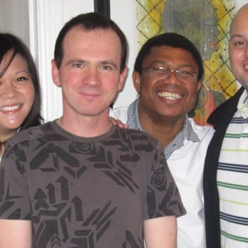 69TheGrove - Us with the wonderful owners, Kanley & David - Bed & Breakfast Near Me - London, XGL