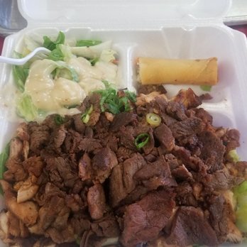 Mos No 2 - I got the #4 with no rice sub salad! Im diabetic so i can't have rice - Japanese Near Me - Anaheim, California Mos No 2 - I got the #4 with no rice sub salad! Im diabetic so i can't have rice - Japanese Near Me - Anaheim, California