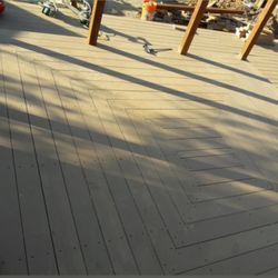 Jeff Denison - Picture framed Deck Board install.