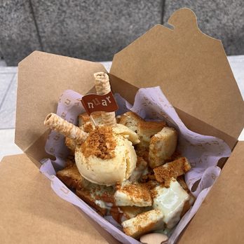 nuar - Kaya toast with ice cream - Desserts Near Me - New York, New York nuar - Kaya toast with ice cream - Desserts Near Me - New York, New York
