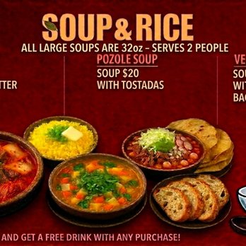 Soup & Rice - Kimchi with jasmine rice, Pozole with tostadas, and Vegan Lentil with baguettes. - Food Stands Near Me - Long Beach, California Soup & Rice - Kimchi with jasmine rice, Pozole with tostadas, and Vegan Lentil with baguettes. - Food Stands Near Me - Long Beach, California