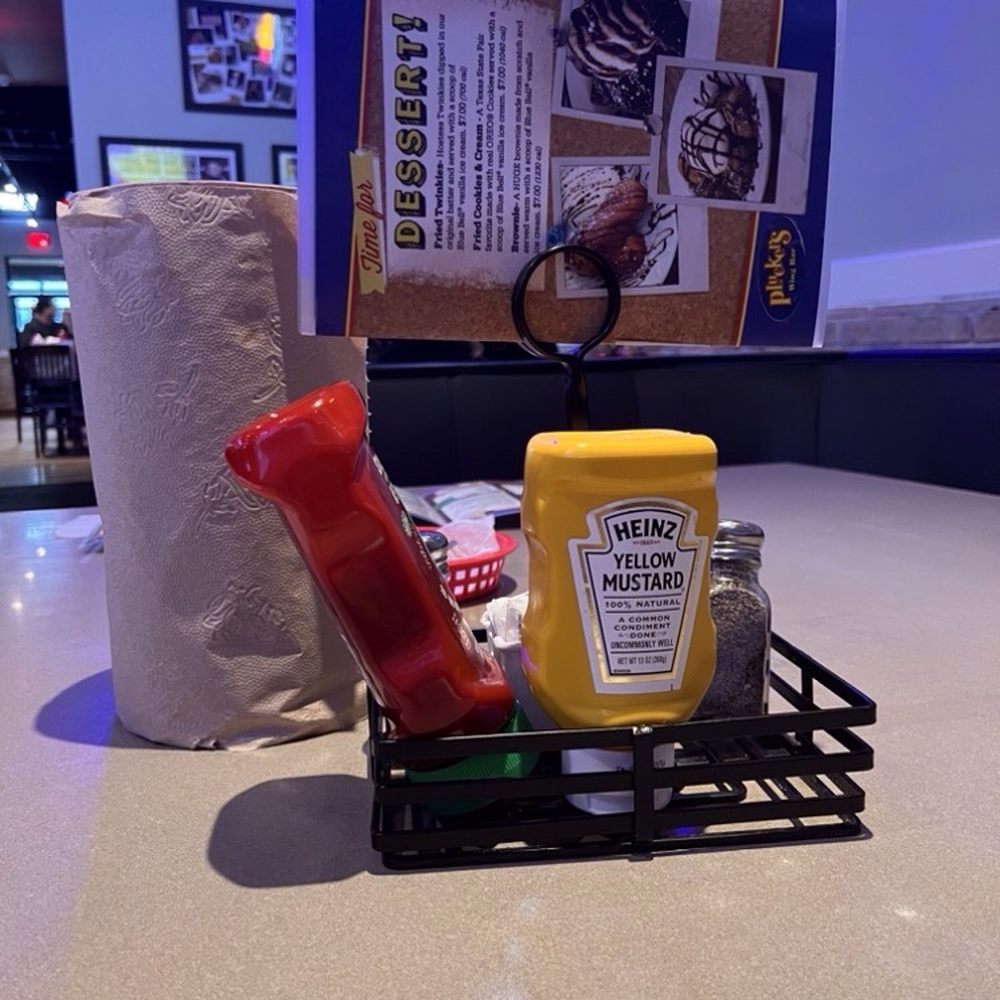 Pluckers Wing Bar - Pasadena - Condiment holder - Chicken Wings Near Me - Pasadena, Texas Pluckers Wing Bar - Pasadena - Condiment holder - Chicken Wings Near Me - Pasadena, Texas