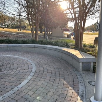 Rest Stop I-95 North - Memorial bench - Rest Stops Near Me - Santee, South Carolina