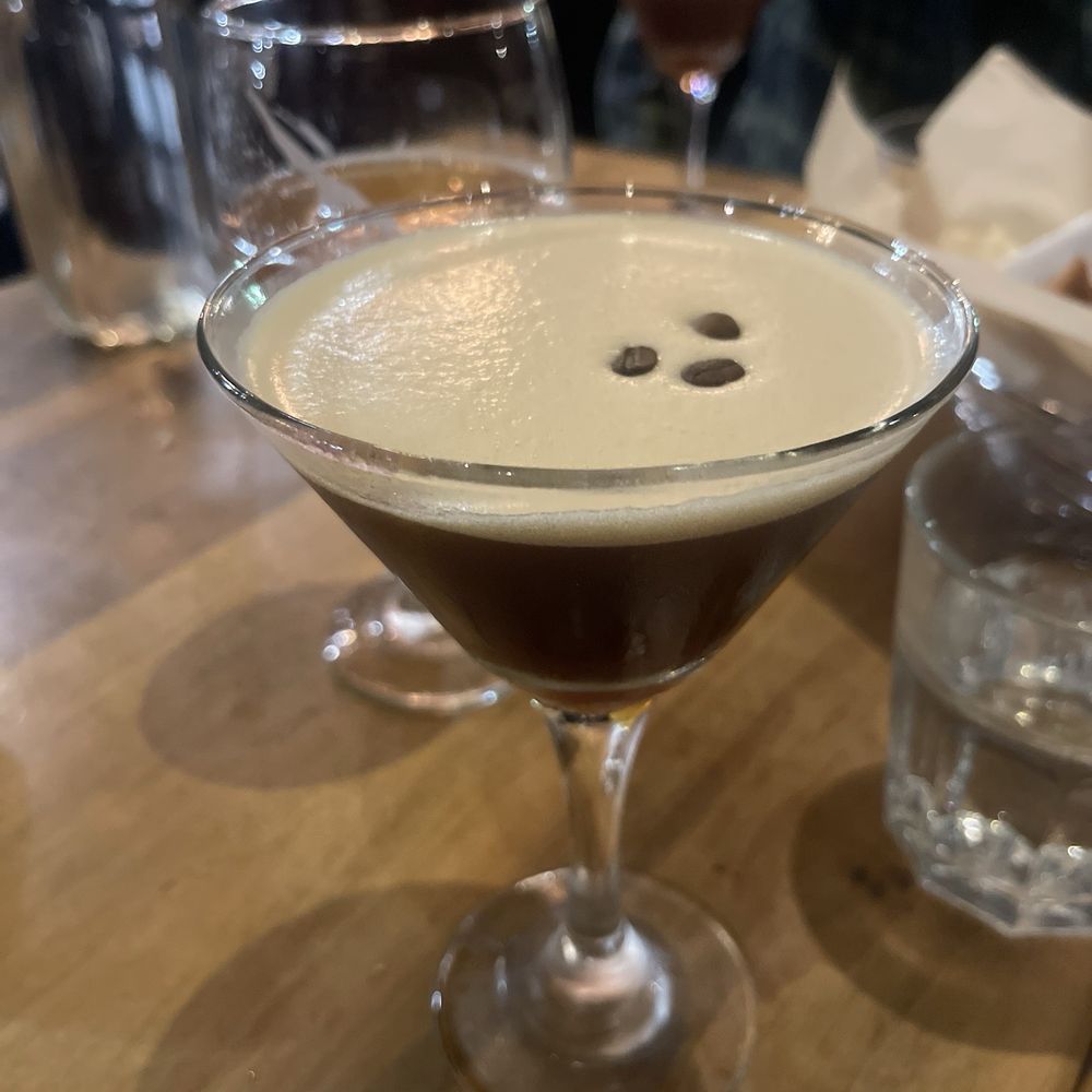 Rosine's Mediterranean Cafe - Behold. Ryan's espresso martini. Pure, flawless, and absolutely transcendent. It is perfection in a glass! - Mediterranean Near Me - Anaheim, California Rosine's Mediterranean Cafe - Behold. Ryan's espresso martini. Pure, flawless, and absolutely transcendent. It is perfection in a glass! - Mediterranean Near Me - Anaheim, California