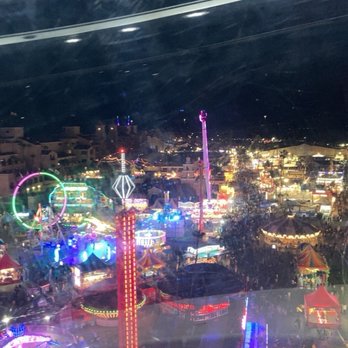 San Diego County Fair - view from ferris wheel - Festivals Near Me - Del Mar, California
