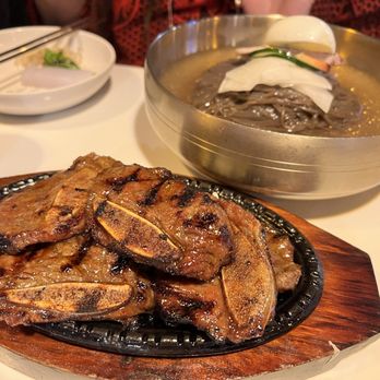 Korea Garden - Galbi combo. So good. I eat everything down to the bone. - Korean Near Me - Honolulu, Hawaii Korea Garden - Galbi combo. So good. I eat everything down to the bone. - Korean Near Me - Honolulu, Hawaii