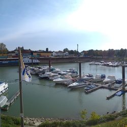 Hotel Rheingold - Blick auf den Hafen