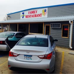 7 Stars Family Restaurant - The exterior.
