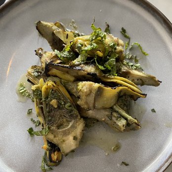 Gatsby's Landing - Grilled artichokes - New American Near Me - Roslyn, New York Gatsby's Landing - Grilled artichokes - New American Near Me - Roslyn, New York