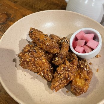 Surisan - Soy & Garlic 6pcs fried chicken - Korean Near Me - San Francisco, California Surisan - Soy & Garlic 6pcs fried chicken - Korean Near Me - San Francisco, California