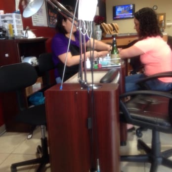 Happy Day Spa - She getting her nails done. - Nail Salons Near Me - Norfolk, Virginia Happy Day Spa - She getting her nails done. - Nail Salons Near Me - Norfolk, Virginia
